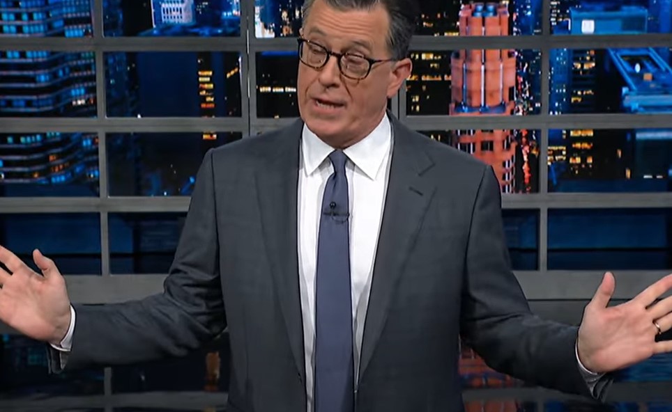 Stephen Colbert Viewers Chants Lock Him Up In Response To Trump Conviction 1 Stephen Colbert talks about Trump's conviction on The Late Show.