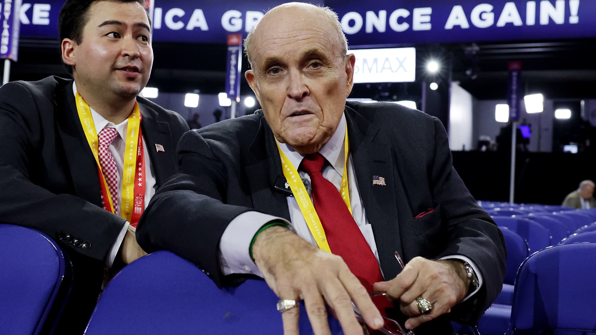 Rudy Giuliani in essential situation with pneumonia