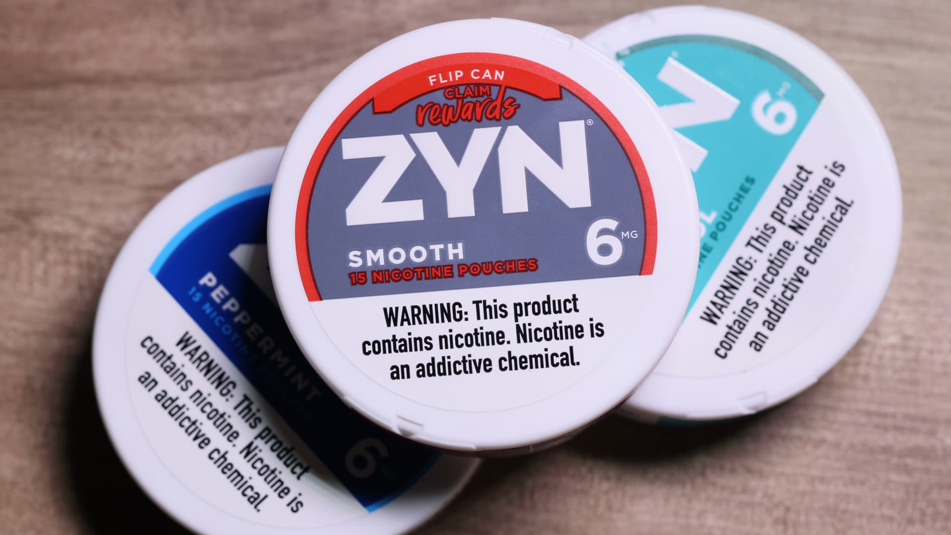 The FDA is permitting Zyn, owned by Philip Morris, to be marketed as much less dangerous cigarettes